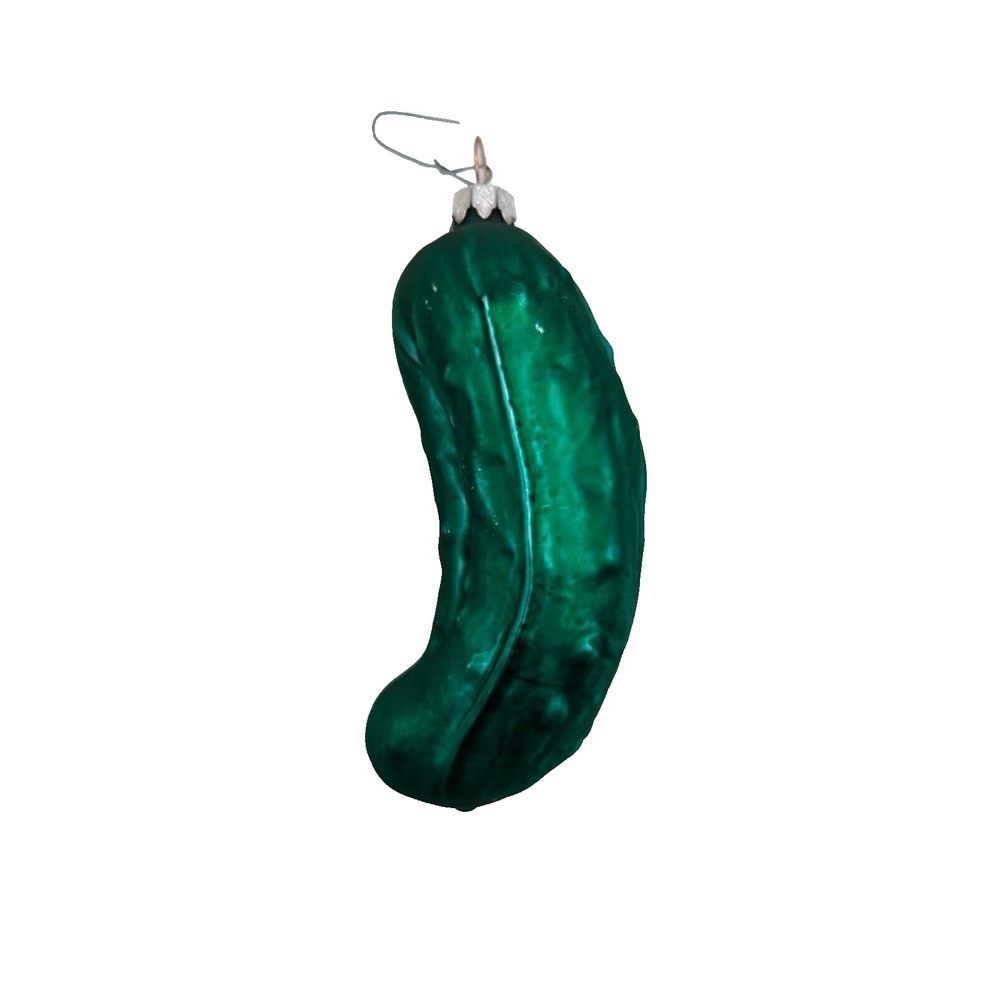 Pickle Blown Glass Ornament‎